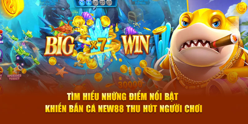 Tìm hiểu những điểm nổi bật khiến bắn cá New88 thu hút người chơi